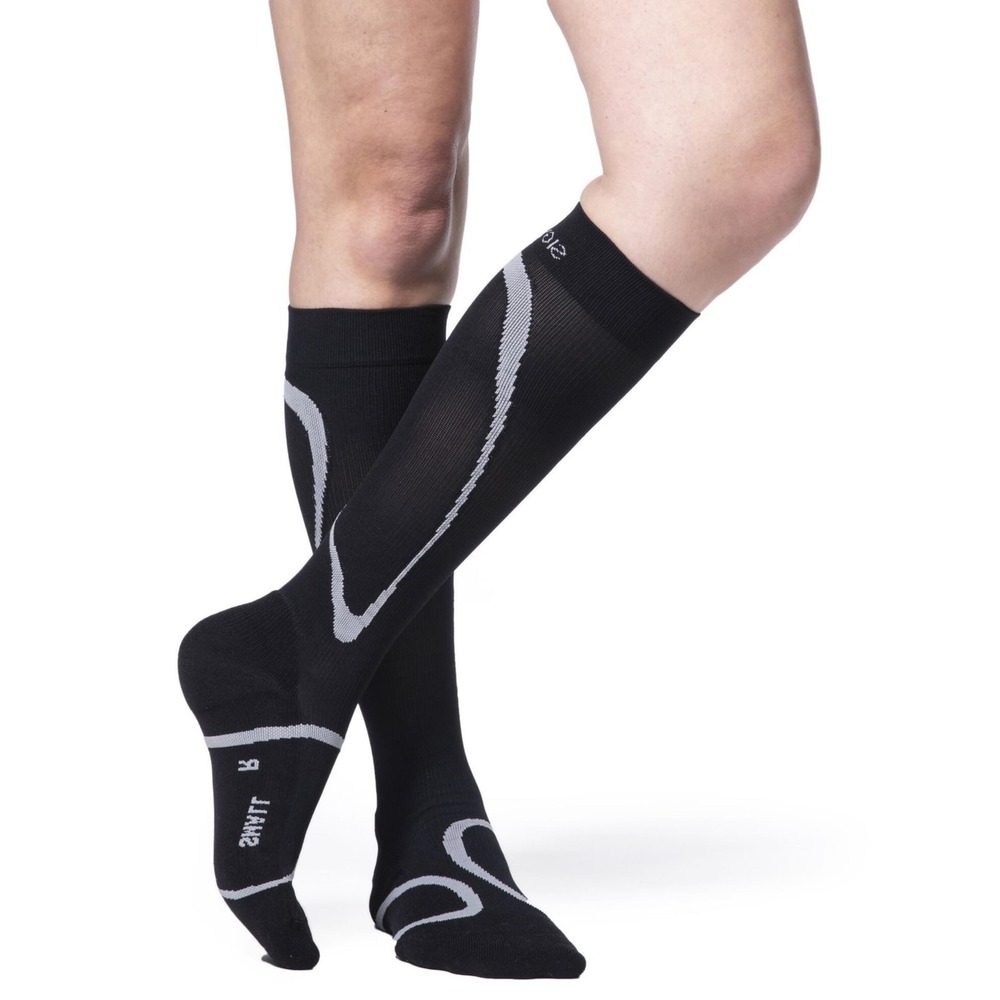 Sigvaris‎ Motion High Tech Knee High Compression Socks 20-30mmHg Unisex Black